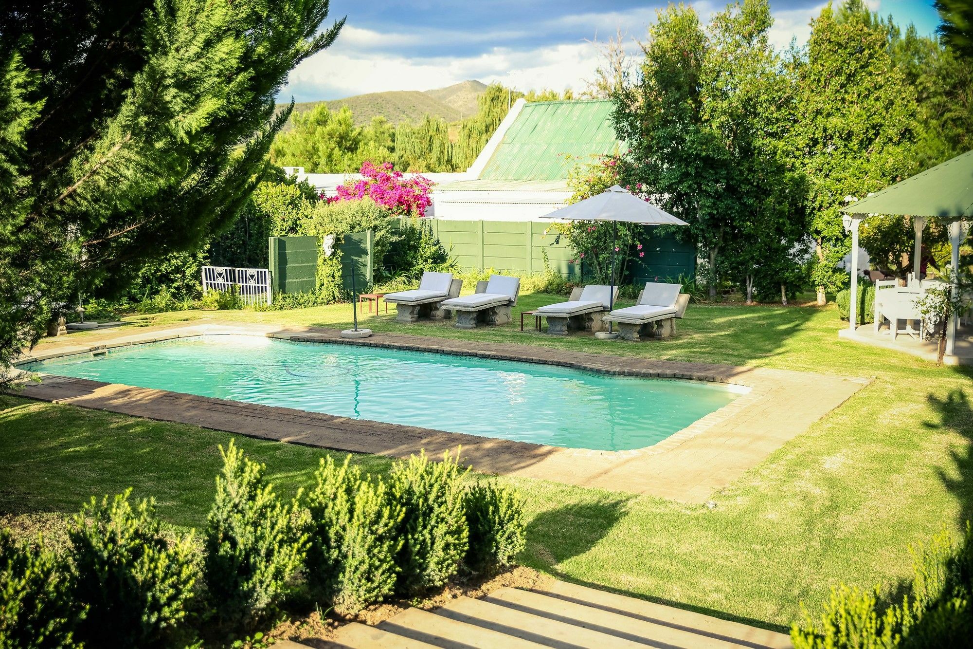 Oue Werf Country House Oudtshoorn Eksteriør bilde